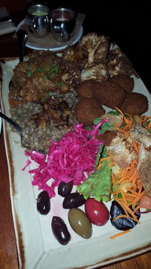 Platter for two at Nuba - Gastown in Vancouver