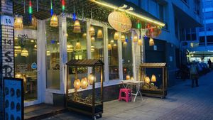 main entry  at Lam Vegan in Hamburg