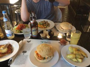 Ordered most of the menu at Dolce Vegan in Florence