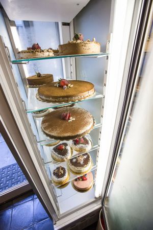 our cakes to go! at Dolce Vegan in Florence