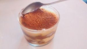 Tiramisu at Dolce Vegan in Florence