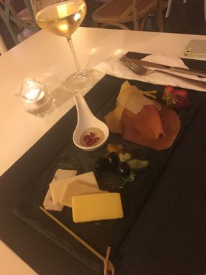 Formaggi e affettati vegani  at Dolce Vegan in Florence