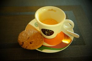 Expresso at Dolce Vegan in Florence