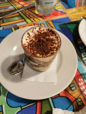 Tiramisu!!!! at Dolce Vegan in Florence