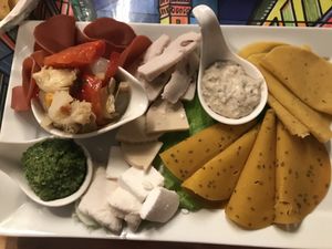 Vegan cold cuts  at Dolce Vegan in Florence