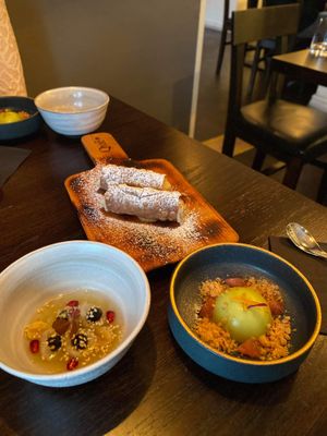 Dessert at Que in Malmo