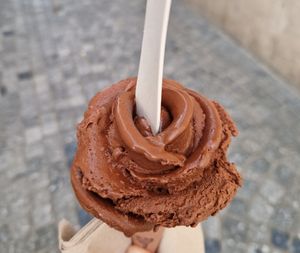 Chocolate at Amorino in Sanary-sur-mer