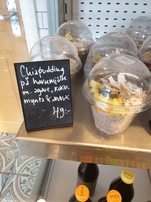 Chiapudding at Kallskänken in Kalmar