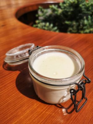 Pana Cotta at Le Ristrett' in Le Monetier-les-bains