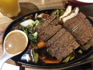 Falsches Hühnchen  at Rote Laterne in Dusseldorf