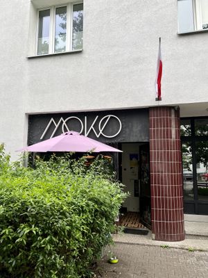 Entrance   at Moko in Warsaw