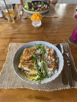 Tofu katsu curry   at Pistachio in Ubud