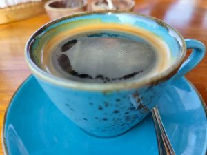 Delicious coffee at Pistachio in Ubud