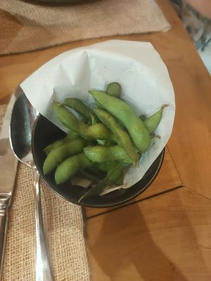 Edamame at Pistachio in Ubud