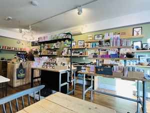 Interior  at Om Bamboo in Bude