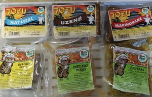 Tofu at Zdravá výživa in Prestice