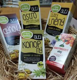 Oils at Zdravá výživa in Prestice