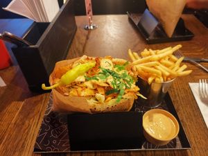 Kebab Pita at Le Kebab Odenplan in Stockholm