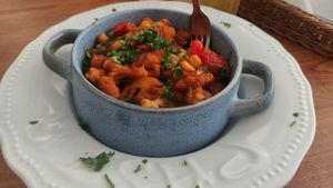 Kalafior z ciecierzyca at Laguna Marine in Ustka