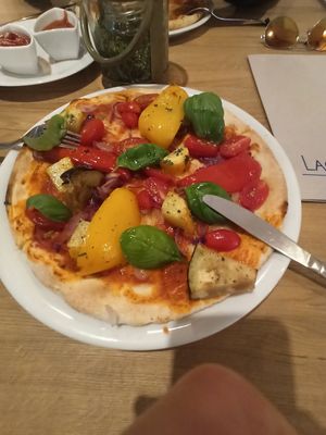 Wege pizza at Laguna Marine in Ustka