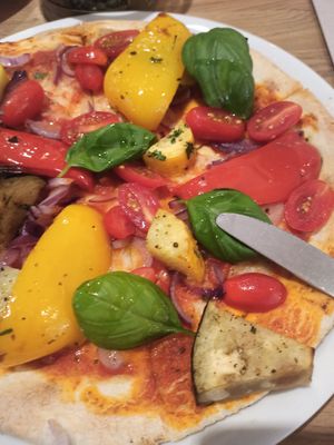 Wege pizza at Laguna Marine in Ustka