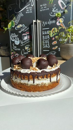 Carrot Cake, Coco & Chocolate  at li.V.re in Torrelodones