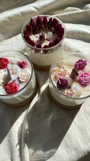 Velas Orgánicas de Cera de Soja hechas en Torrelodones  at li.V.re in Torrelodones