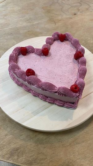 Tarta Corazón at li.V.re in Torrelodones