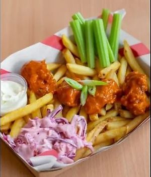 Wingz Combo at Hank's  Dirty Colchester in Colchester
