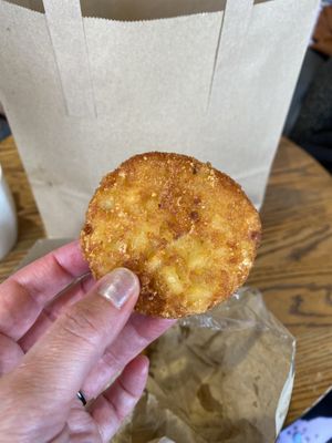 Hash brown   at Hank's  Dirty Colchester in Colchester