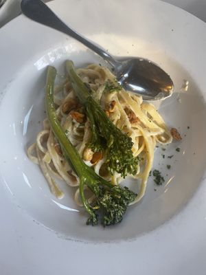 Cashew Alfredo   at Cafe Aroma in Idyllwild