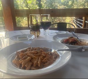   at Cafe Aroma in Idyllwild