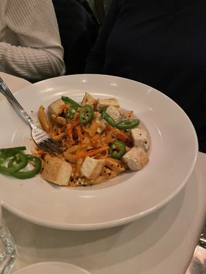 Vegan option   at Cafe Aroma in Idyllwild