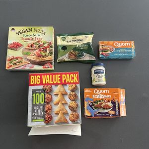 Vegan Items  at Iceland Overseas in Torrevieja