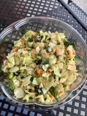 Asian chop salad with tofu   at Chop Stop in Temecula