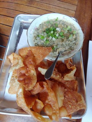 Collard Dip - scrumptious at The Haunt in Savannah
