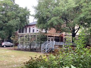 Outdoor area at The Haunt in Savannah