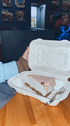 Raw cheesecake omg  at The Haunt in Savannah