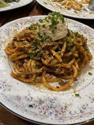 Spaghetti bolognese   at The Haunt in Savannah