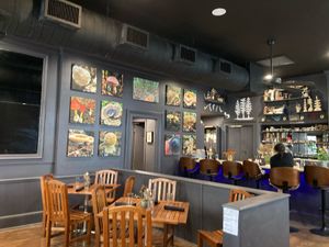 dining area at The Haunt in Savannah