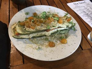 Raw lasagna   at The Haunt in Savannah