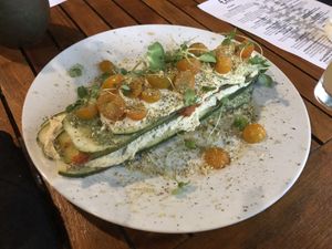 Raw lasagna   at The Haunt in Savannah