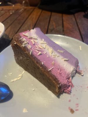 Raw cashew cheesecake   at The Haunt in Savannah