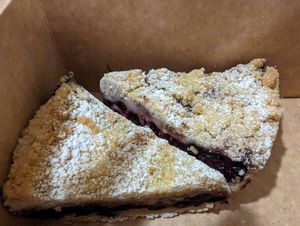 Blueberry Pie at Espresso House in Rovaniemi