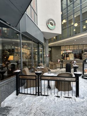Outsidee  at Espresso House in Rovaniemi