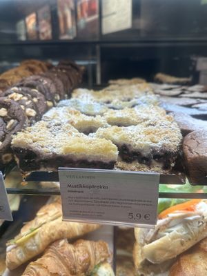 Vegan options  at Espresso House in Rovaniemi