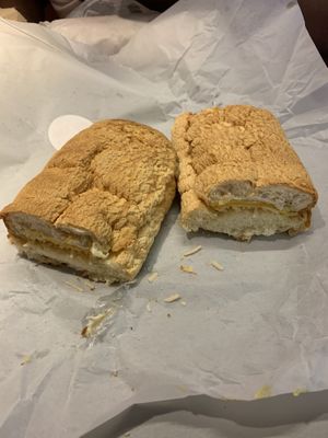 Holy spirit grilled cheese sandwich  at SubVegan Sandwiches in Santa Ana