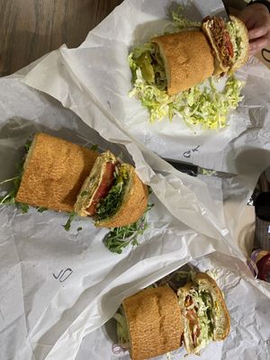   at SubVegan Sandwiches in Santa Ana