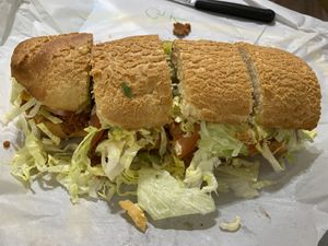 “Good karma” aka corned beef  at SubVegan Sandwiches in Santa Ana