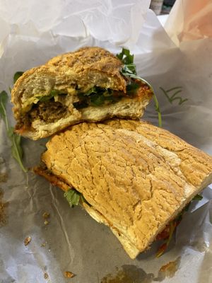 Meatball sub   at SubVegan Sandwiches in Santa Ana